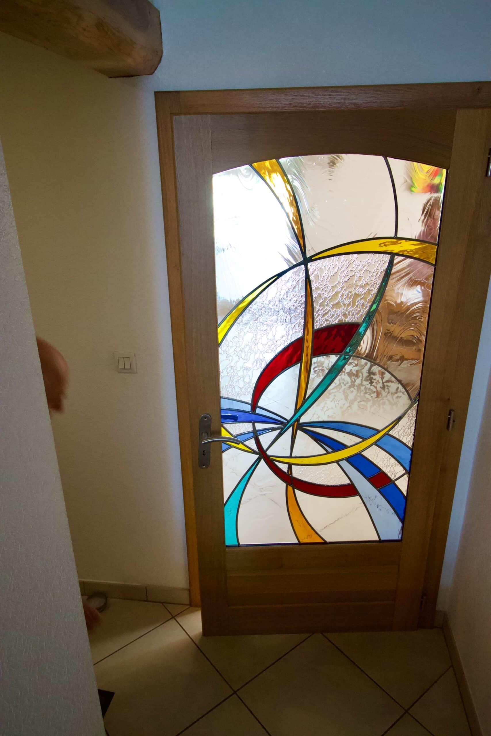 Le vitrail en lumière transmise